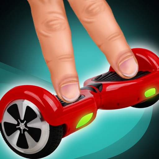 Hover-board simulator : Trick Skate-boarding finger hovering Challenge Icon