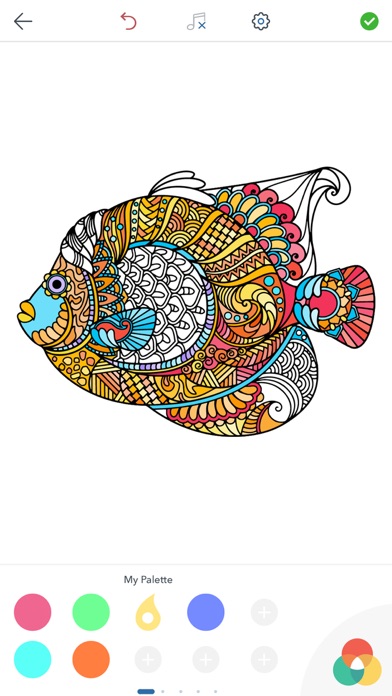 How to cancel & delete Adult Animal Coloring Pages from iphone & ipad 4