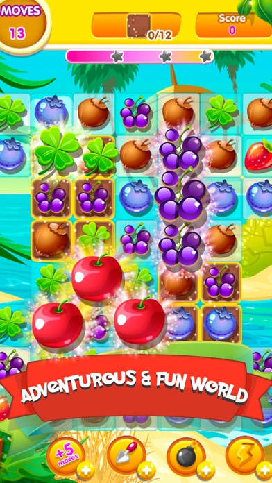 TROPICAL TWIST MANIA: MATCH 3 FRUITS GARDEN 1.0 IOS GAME GIẢI TRÍ TROPICAL TWIST MANIA: MATCH 3 FRUITS GARDEN 1.0 IOS