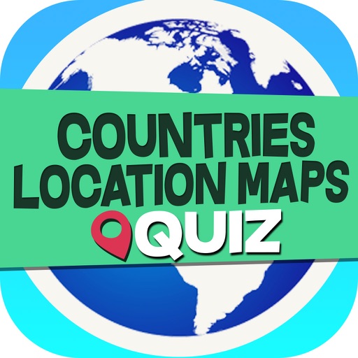 Countries Maps Trivia Quiz – Best Free Education Game to Learn Location of States Icon