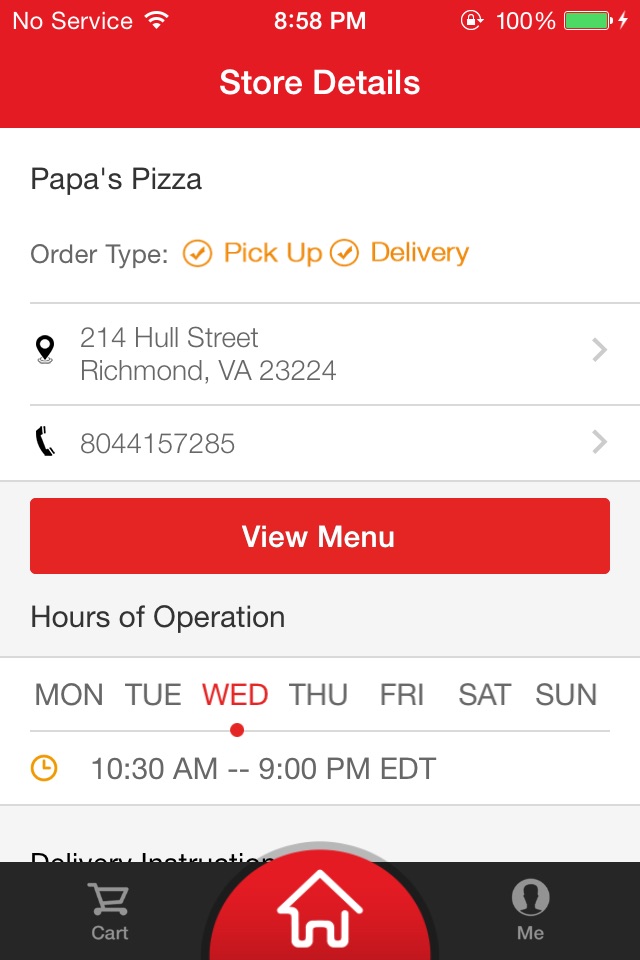 Papa's Pizza RVA screenshot 2