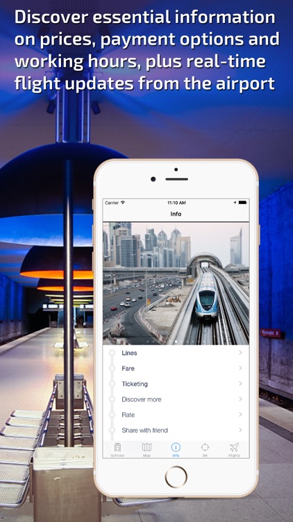 Dubai Metro Guide and route planner screenshot-4