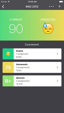 Game screenshot Gradient Grades – Grade Calculator hack