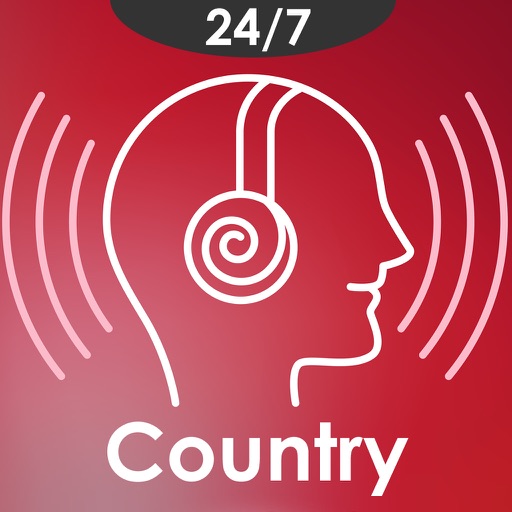 Country music radio player - The best live internet radios stations tuner icon