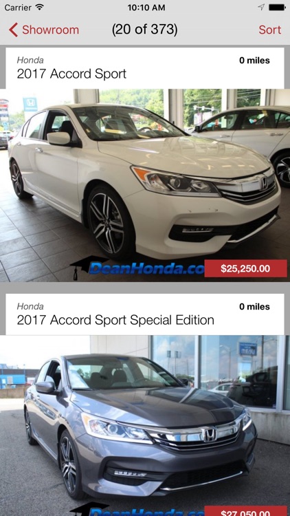 Dean Honda DealerApp