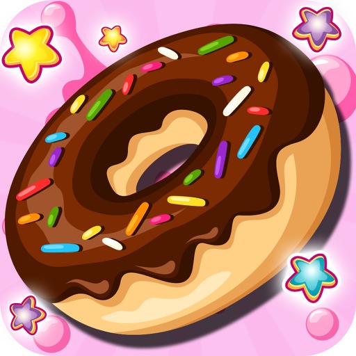 Donut Spiel - Dazzle Cookie Crush Donut Puzzle.