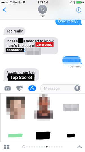 Censored & Redacted Stickers(圖1)-速報App