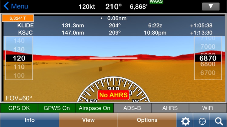 WingX Pro7 - Aviation Moving Map, Charts, Weather