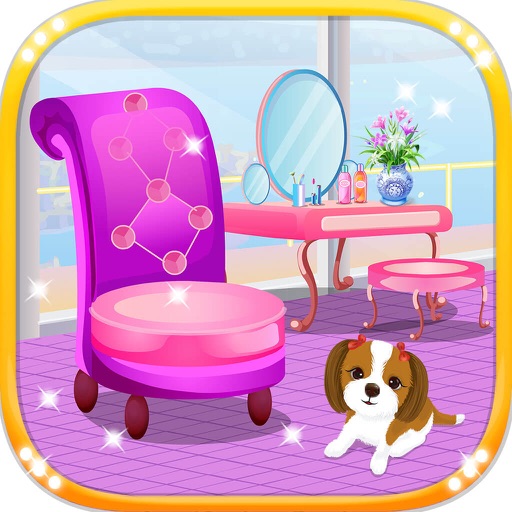 公主娃娃屋 - 装饰装扮布置房间设计卧室儿童小游戏免费 icon