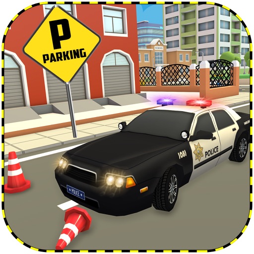 Police Cop Car Parking Sim