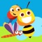 This educational and entertaining game teaches children to recognize insects, articulate those to words