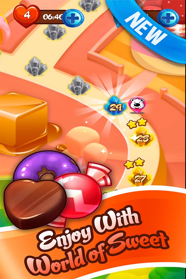 cookie Splash Mania - Match 3 Puzzle game screenshot 2