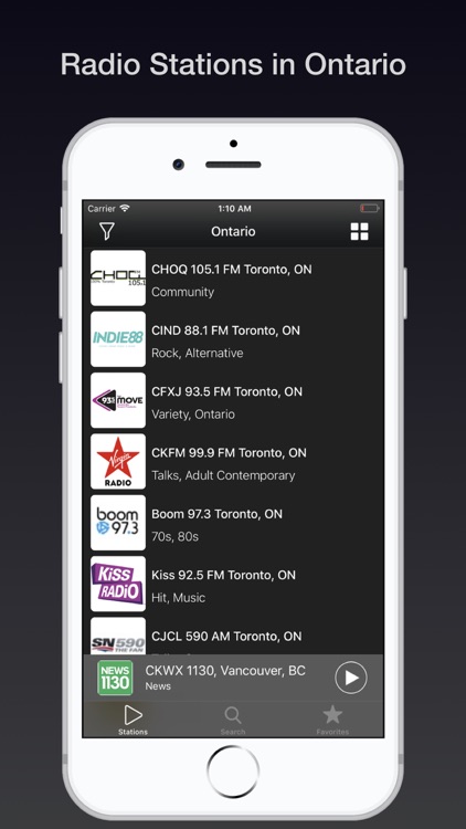 Canadian Radio screenshot-3