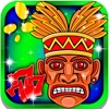 Tiki Totems Island Slots: Match the faces to win big gold prizes