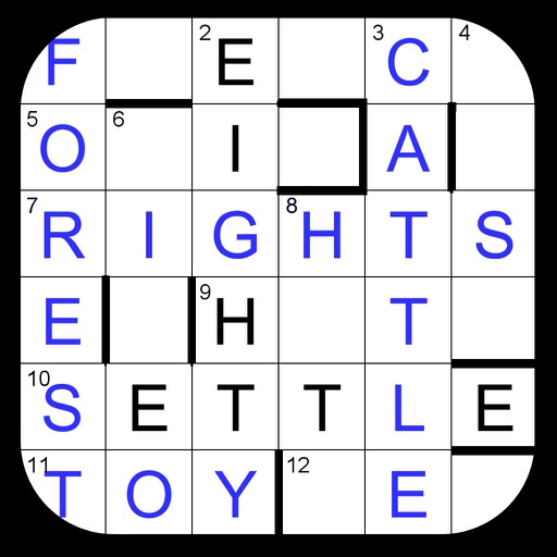 Compact Crossword iOS App