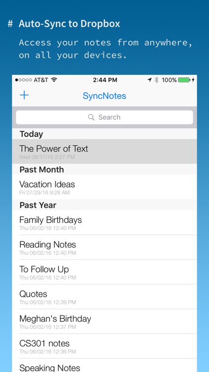 SyncNotes: Modern Text Editor