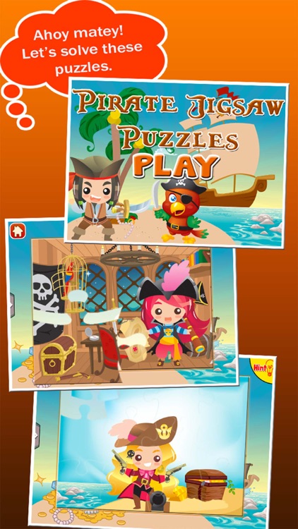 Pirate Jigsaw Puzzles: Puzzle Game for Kids