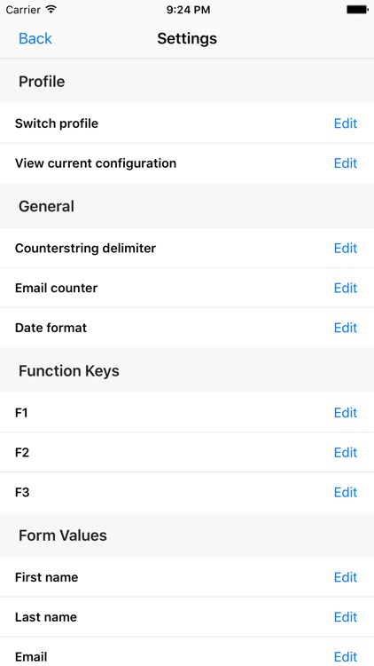 TesterKey - iOS testing tool