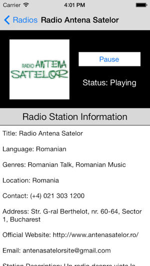 Romania Radio Live Player (Romanian / român)(圖5)-速報App