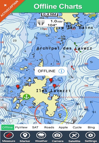 Marine Le Havre to Dunkerque HD  GPS Map Navigator screenshot 2