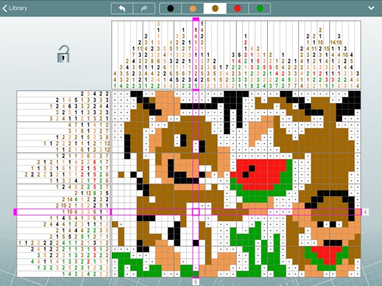 Conceptis Pic-a-Pix на iPad