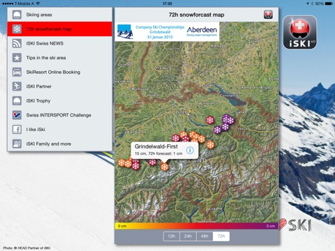 iSKI Swiss HD - Ski Schweiz screenshot 3