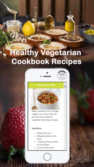 Healthy Vegetarian Cookbook Recipes(圖2)-速報App