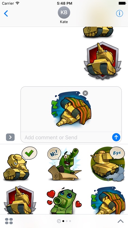 WoT Blitz Emotions