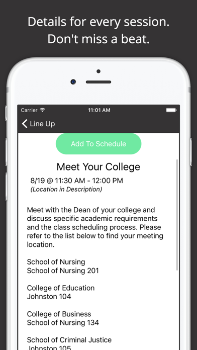 How to cancel & delete Anderson University Events from iphone & ipad 4