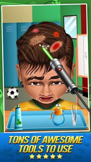 Soccer Doctor Surgery Salon - Kid Games Free(圖2)-速報App