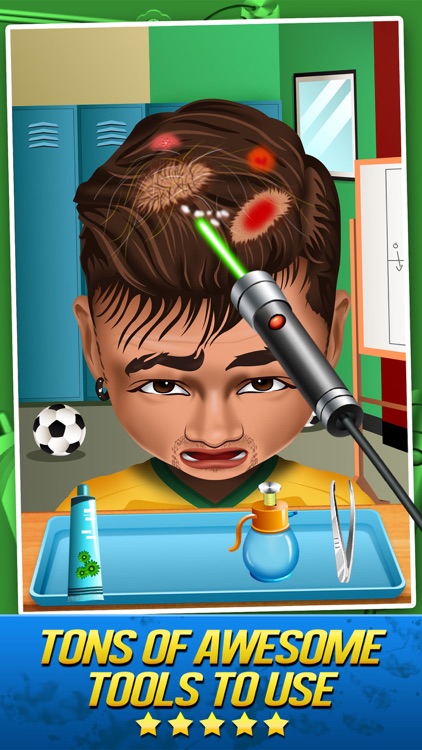 Soccer Doctor Surgery Salon - Kid Games Free