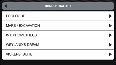 Prometheus-Weyland Corp Archive Second Screen App screenshot 3