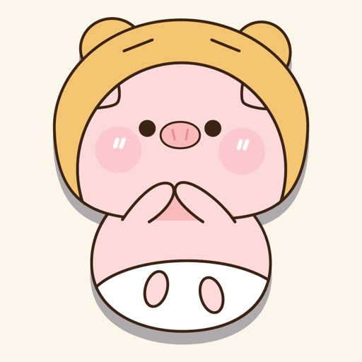 Pinky Pig Animated Stickers