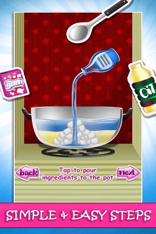 Candy Baking - Doh Cooking games for Girls free screenshot 2
