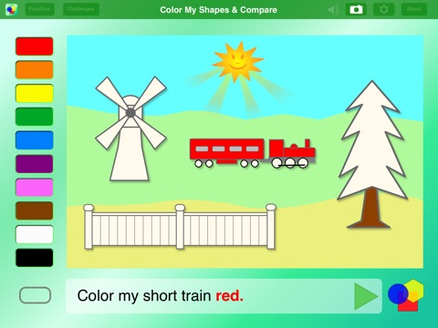 Colour My Shapes & Compare screenshot 4