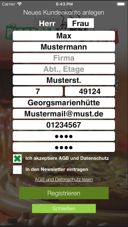 Bei Paco Georgsmarienhütte