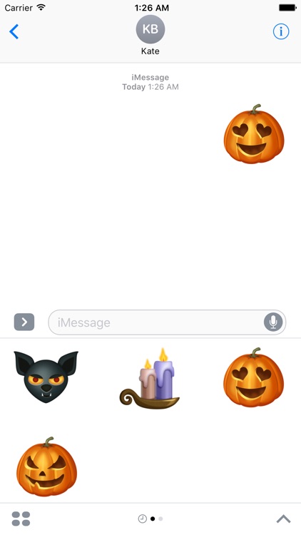 Halloween Sticker - pumpkin, zombie and so on screenshot-4