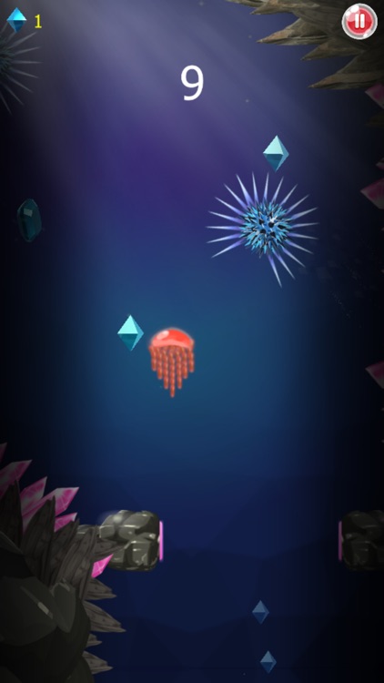 Jelly Fish Deep Blue Sea Diver In Ocean Saga Quest screenshot-3