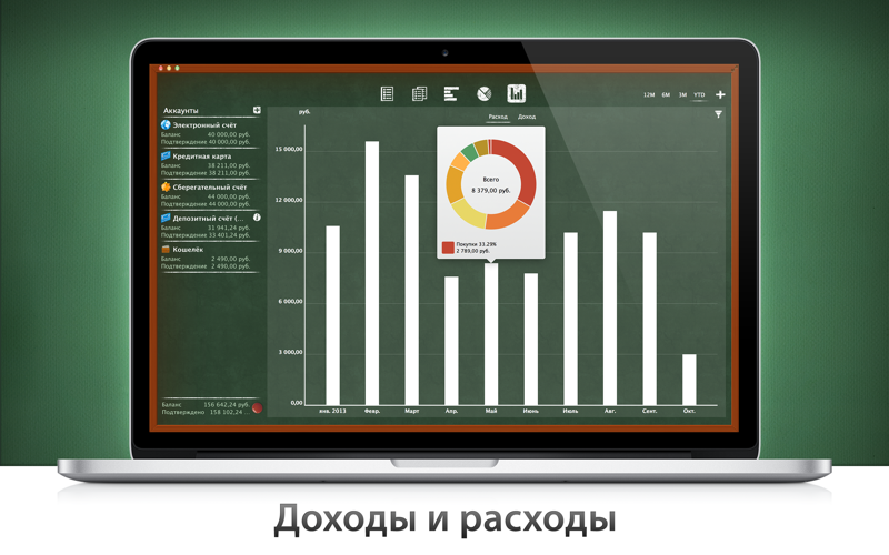 Скриншот из Checkbook HD: Personal Finance