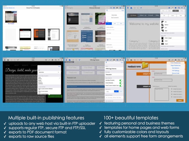 HTML Egg Pro Website Designer