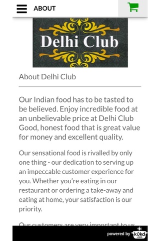 Delhi Club Indian Takeaway screenshot 4