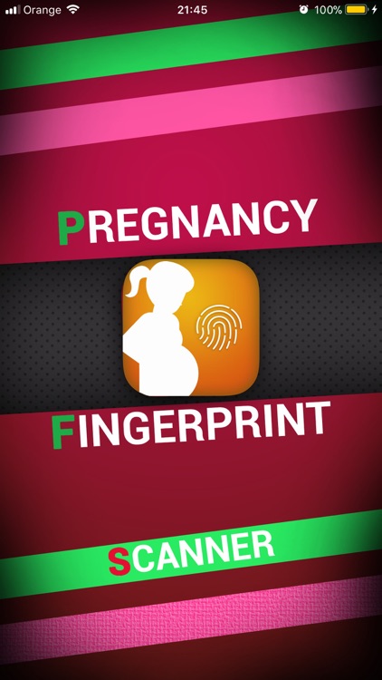 Pregnancy Fingerprint Test