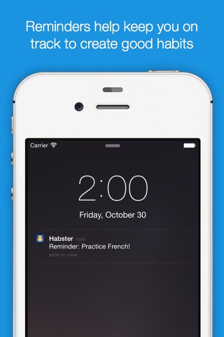 Habster - Habit Tracker & Daily Reminders screenshot 4