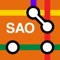 Navigate Sao Paulo like a local or enjoy it like a tourist with the Sao Paulo Metro Map