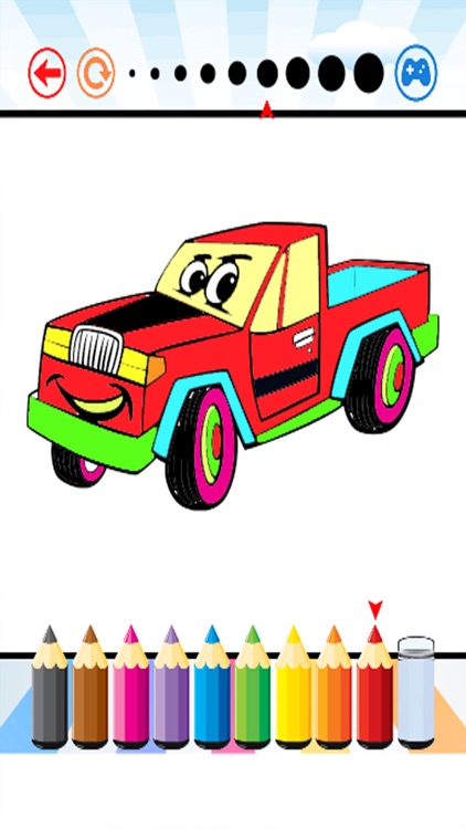 Car Art Coloring Book - Activities for Kids