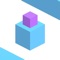 In this simple, relaxing, two button game, tap right or left to move the right or left purple cubes onto the centre cube