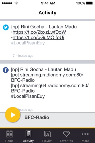 BFC-Radio screenshot 2