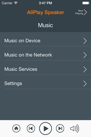 ALCATEL ONETOUCH WiFi Music screenshot 2