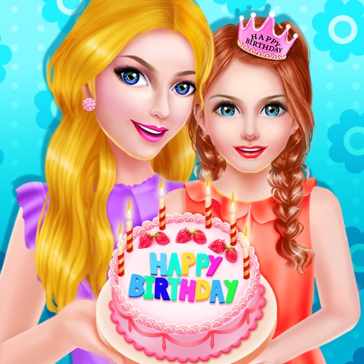 Girls Birthday Party Makeover Salon Game for FREE iOS App
