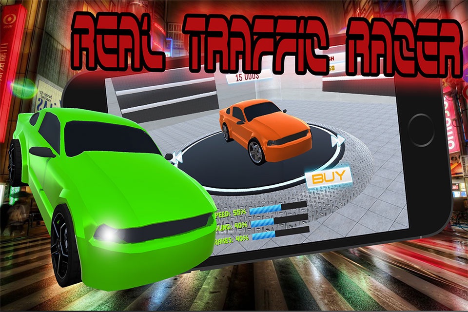 Real Traffic Racer Drag Speed Highway - 3d Racing screenshot 4